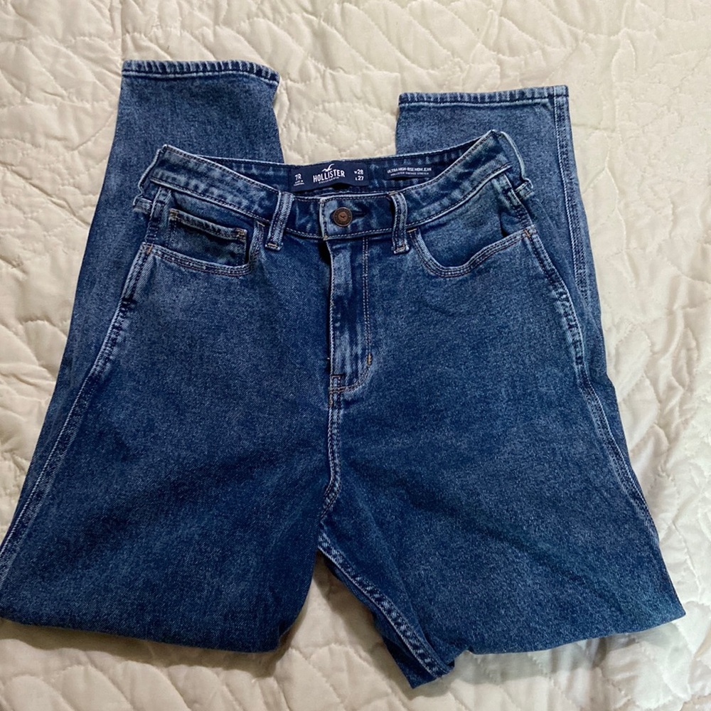 Hollister 100% Cotton Ultra High-Rise Jeans